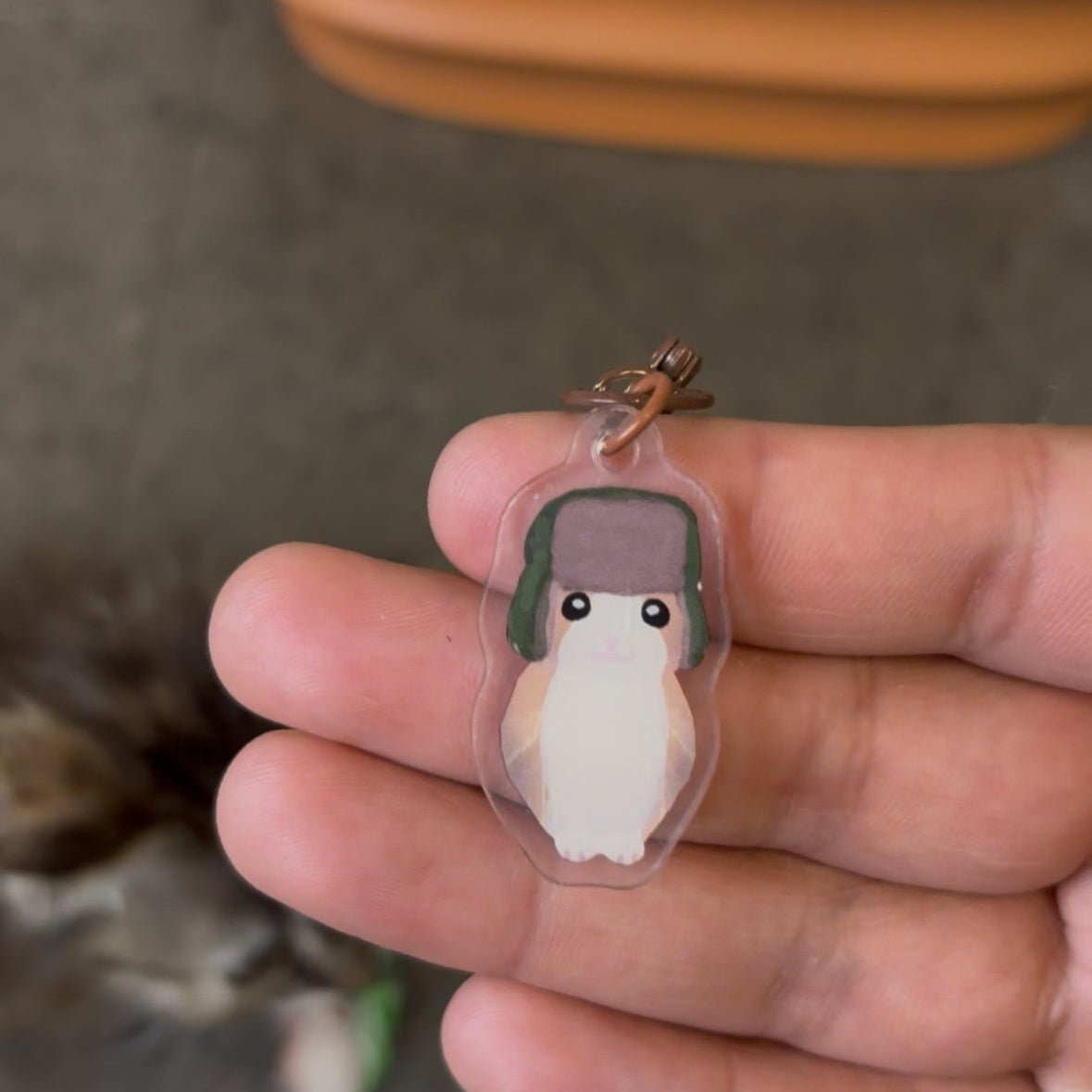 Meowl keychains