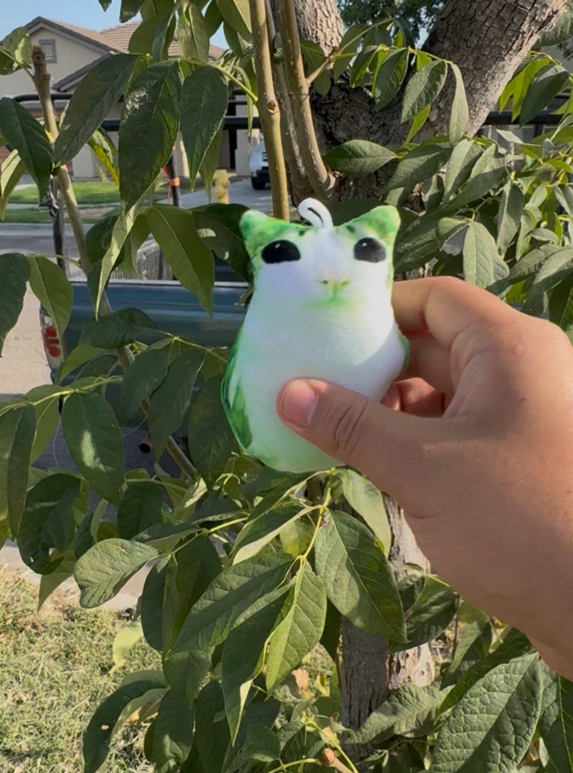 MiniLoot Meowl Voice Plush Keychain