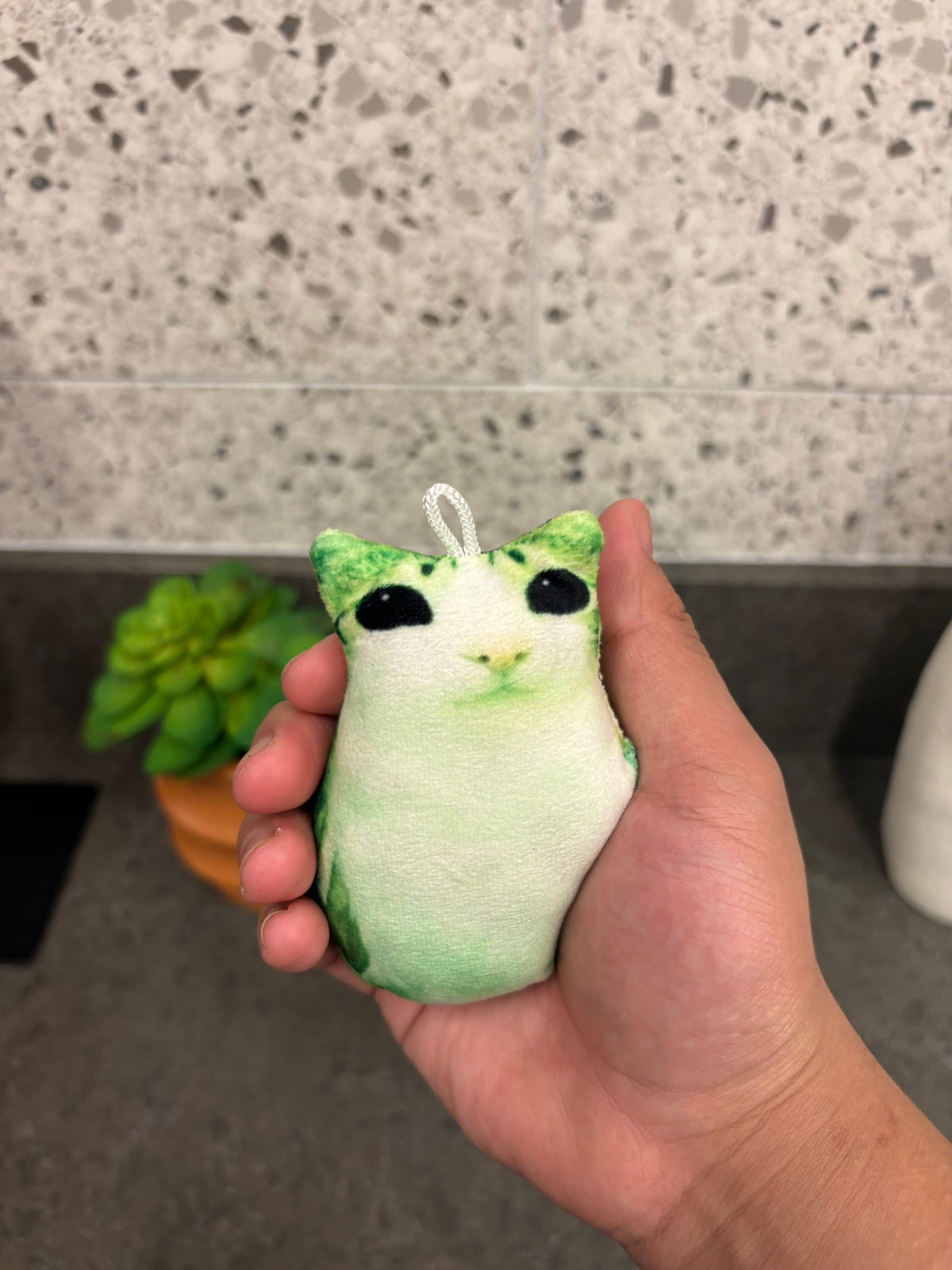 Alien meowl plush