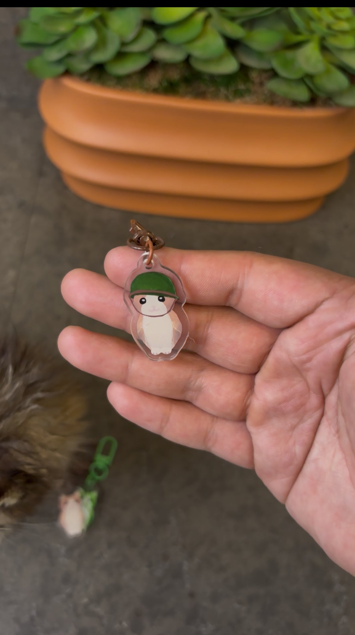 Meowl keychains