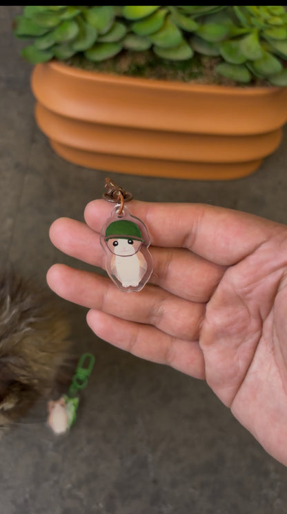 Meowl keychains