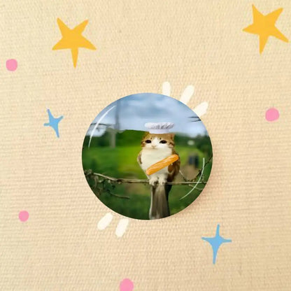 Meowl Pin