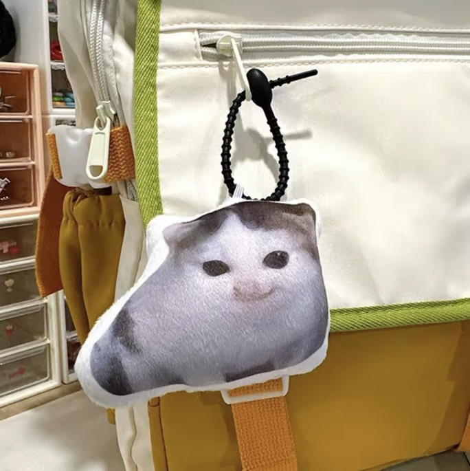 Cat Voice meme  Keychain