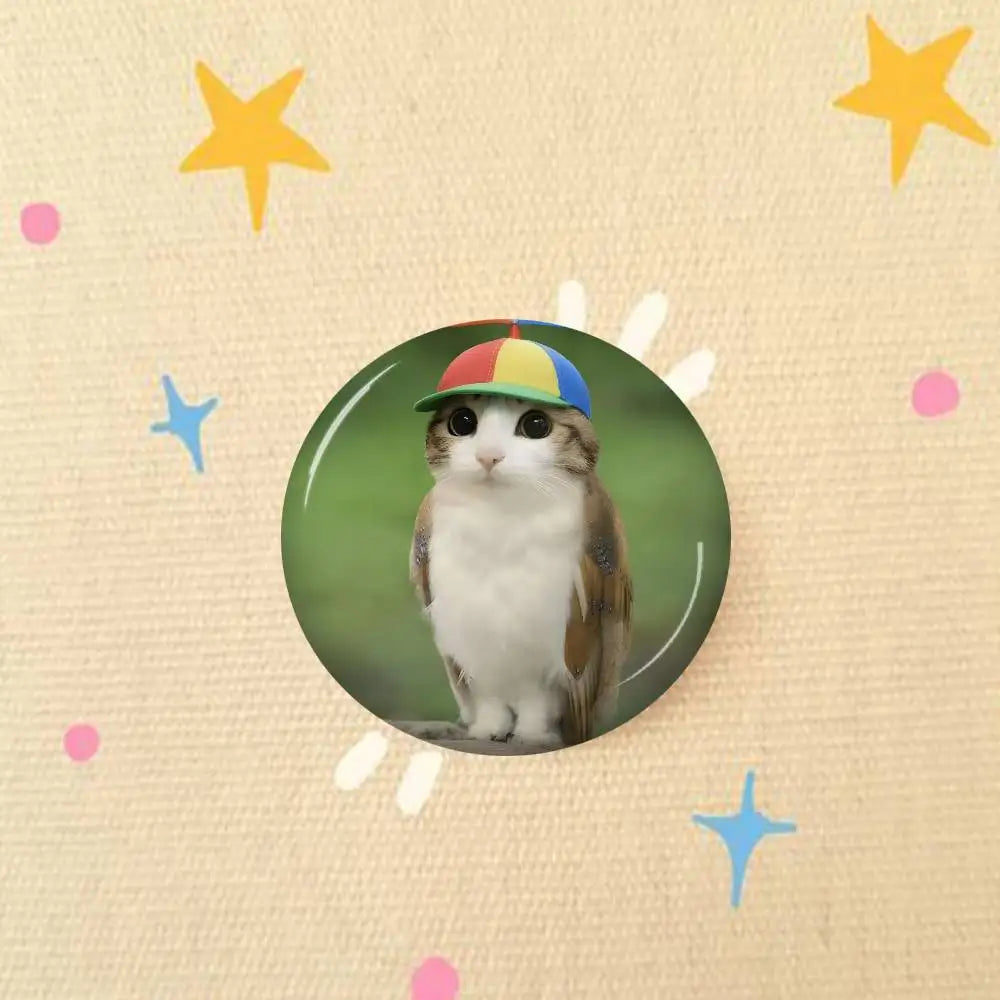 Meowl Pin