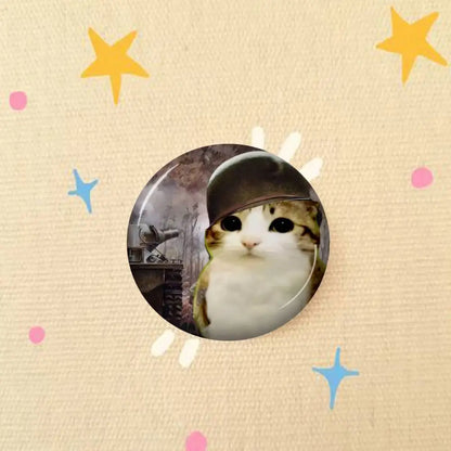 Meowl Pin
