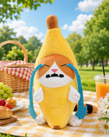 25cm Crying Banana Plush
