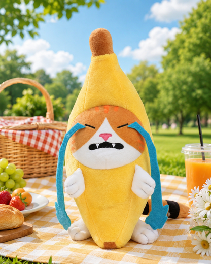 25cm Crying Banana Plush