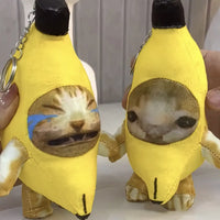 15 cm crying banana plush with sound
